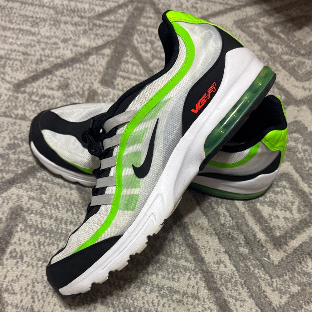 Nike VG-R Sneakers in Black, White, and Neon Green